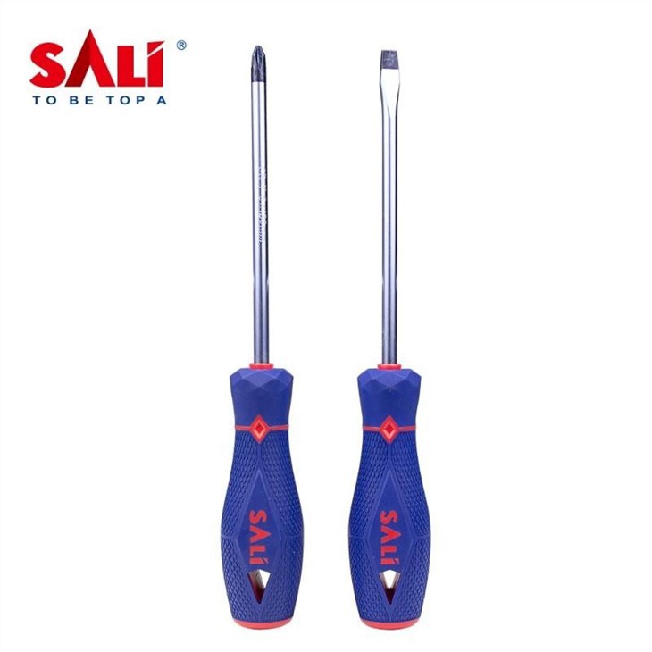 SALI Magnetic Screwdriver Double Color Plastic Handle PP+TPR