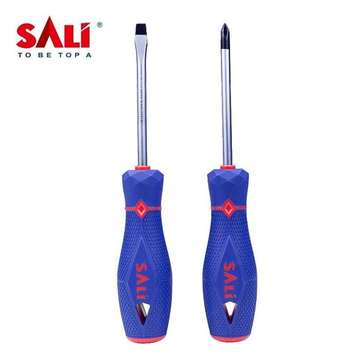 SALI Magnetic Screwdriver Double Color Plastic Handle PP+TPR
